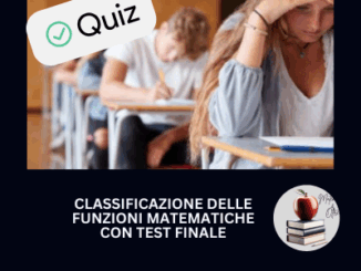 Classificazione delle Funzioni Matematiche