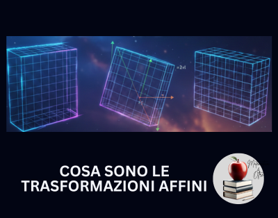 Cosa sono le trasformazioni affini
