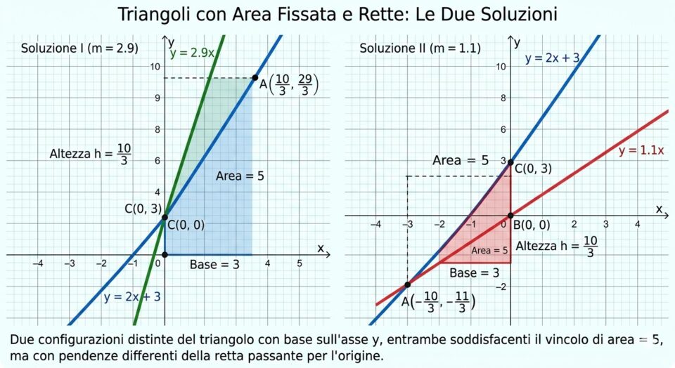 Geometria Analitica: Calcolare i Vertici di un Triangolo Data l’Area (Il Metodo dei Punti Strategici)