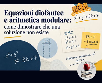 Equazioni Diofantee e Aritmetica Modulare: Come Dimostrare l’Assenza di Soluzioni (con Esercizi Svolti)